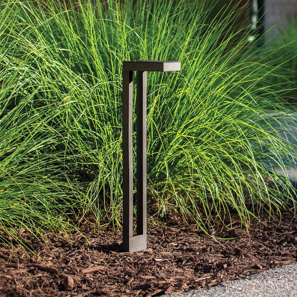 KICHLER Low Voltage Textured Architectural Bronze Hardwired