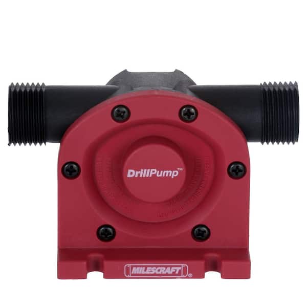 Milescraft DrillPump750 Water Transfer Drill Pump 750 GPH 1314 The