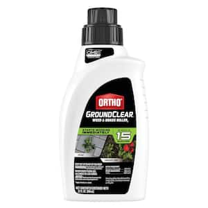 GroundClear Weed and Grass Killer to Concentrate 32 oz. Broadleaf Weed Control for Landscape Beds and More, OMRI Listed