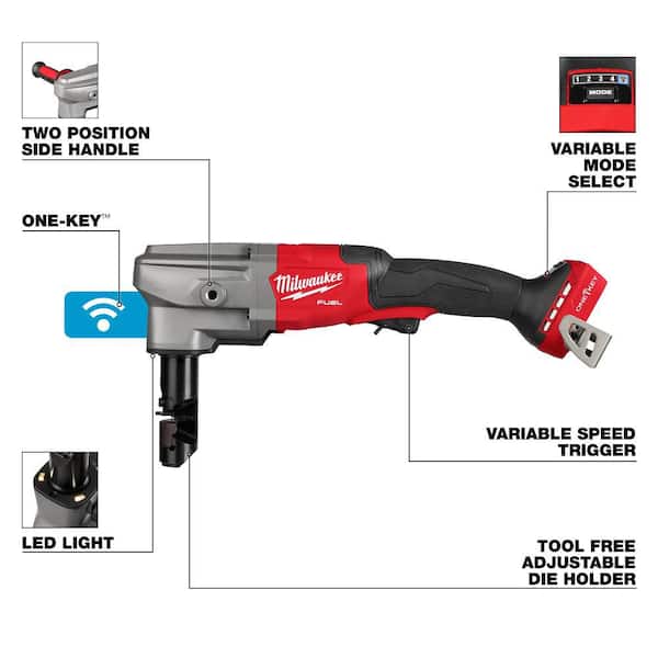 M18 FUEL 18V Lithium-Ion Brushless Cordless 10-Gauge Variable Speed Nibbler (Tool-Only)