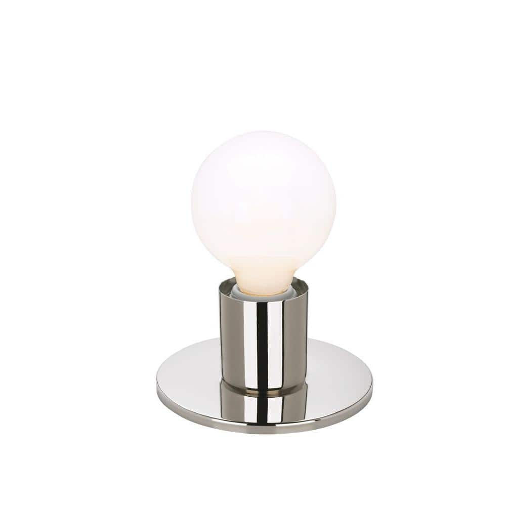 Polished Nickel Dual Surface Mount Light Fixture