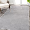 JONATHAN Y Haze Solid Low-Pile Light Gray 8 ft. x 10 ft. Area Rug SEU100K-8  - The Home Depot