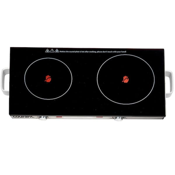 Courant Courant Ceramic Glass Cooktop - 1500W, Stainless Steel, 1 - Foods  Co.