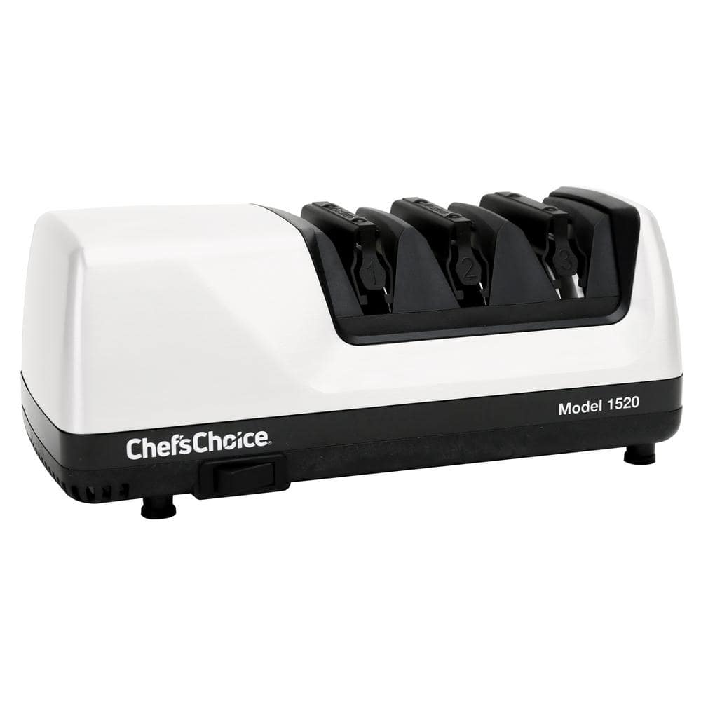 Chef'sChoice M1520 AngleSelect Diamond Hone Knife Sharpener in White