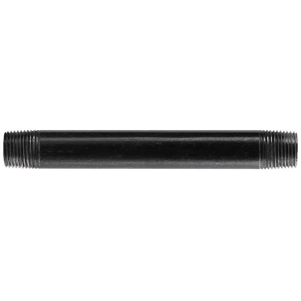 鋼鉄のBLACK / DEV LARGE f NIPPS STZ 1 in. x 2.5 ft. Black Steel Schedule 40 Cut Pipe 306