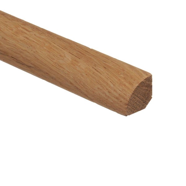 Zamma Unfinished Red Oak 3/4 in. Thick x 3/4 in. Wide x 94 in. Length Wood Quarter Round Molding