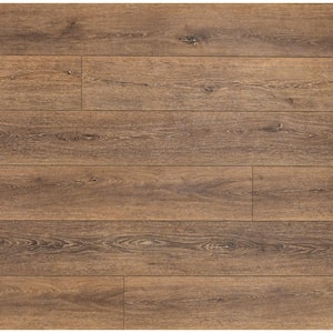 Alton Adell 7.7 in. W x 48 in. L Hybrid Resilient Waterproof Rigid Plank Flooring (17.96 sq. ft./case)