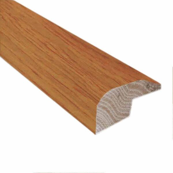 Unbranded American Cherry Mocha 0.88 in. Thick x 2 in. Wide x 78 in. Length Hardwood Carpet Reducer/Baby Threshold Molding