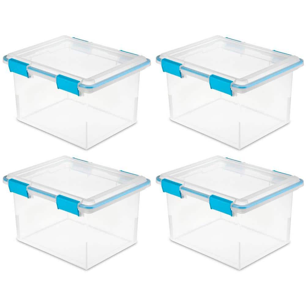 19334304 32 Quart Gasket Box with Clear Base and Lid (4 Pack) price history on PriceWatchPro