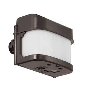 Bronze Motion Sensor Add-On Dusk-to-Dawn Light Control