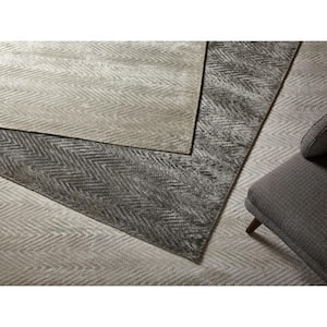 Chevelle Contemporary Gray 10 ft. x 14 ft. Area Rug
