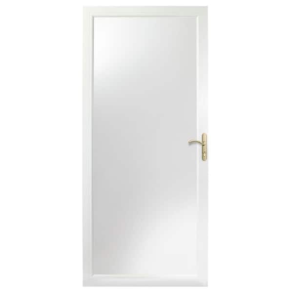 Andersen 36 in. x 96 in. 3000 Series White Fullview Storm Door ...