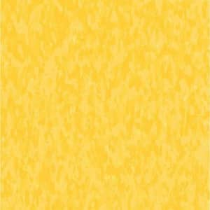 Take Home Sample - Imperial Texture VCT Lemon Lick Commercial Vinyl Tile - 5 in. x 7 in.