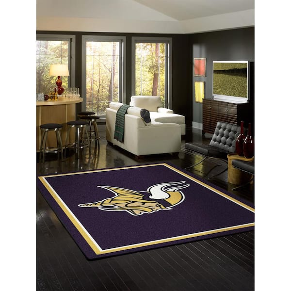 Minnesota Vikings NFL Team Spirit Area Rug