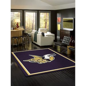 NFL 4 ft. x 6 ft. Minnesota Vikings spirit rug