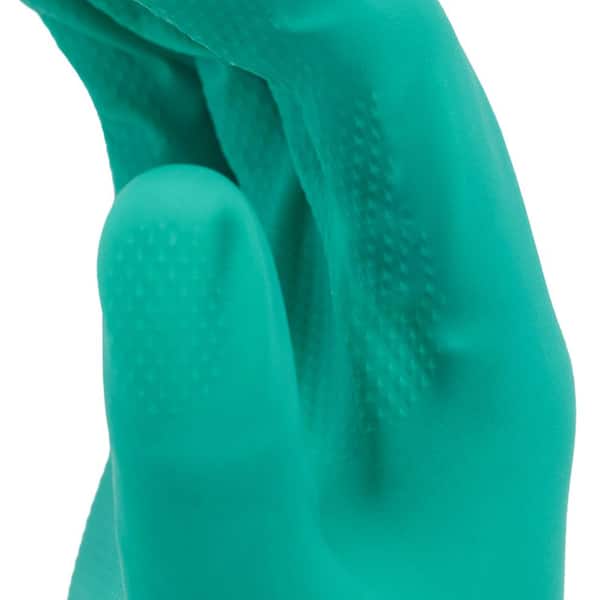HDX Green 11 mil Reusable Nitrile Glove - L/XL 24137-012 - The