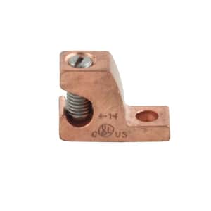 14-4 AWG Copper Lay-In Lug Connector
