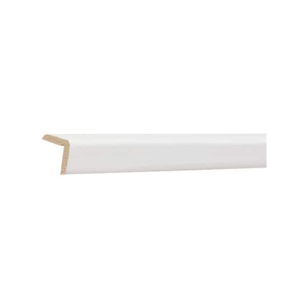 Lancaster Series 96 in. W x 0.75 in. D x 0.75 in. H Outside Corner Molding Cabinet Filler in White