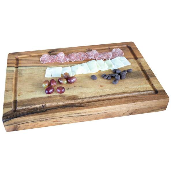 Hastings Home Cutting Boards 12-in L x 7.5-in W Wood Cutting Board in the  Cutting Boards department at