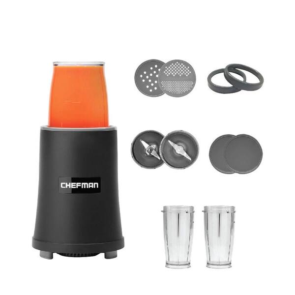 Chefman 12-Piece Personal Blender Set in Black