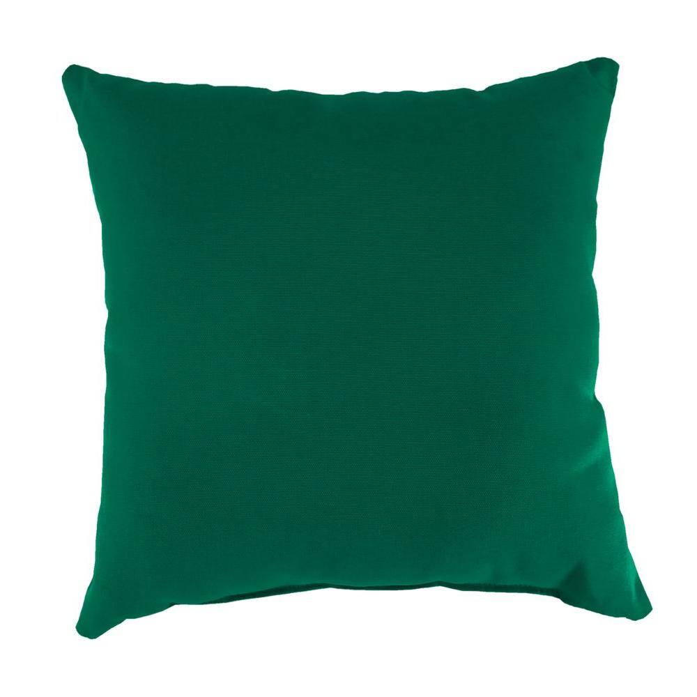 green pillows