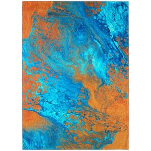 Copeland Bermuda 10 ft. x 14 ft. Abstract Area Rug