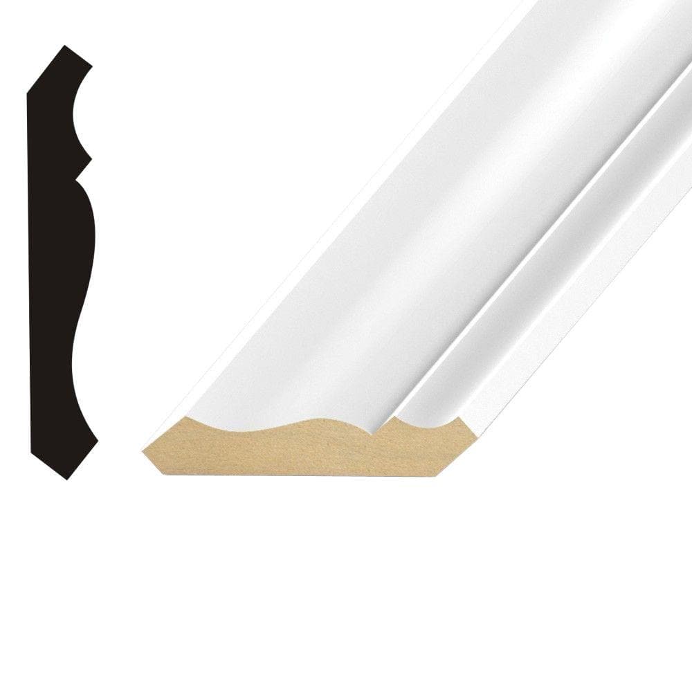 Kelleher LWM49 5/8 in. x 3-5/8 in. MDF Crown Moulding MDF286A