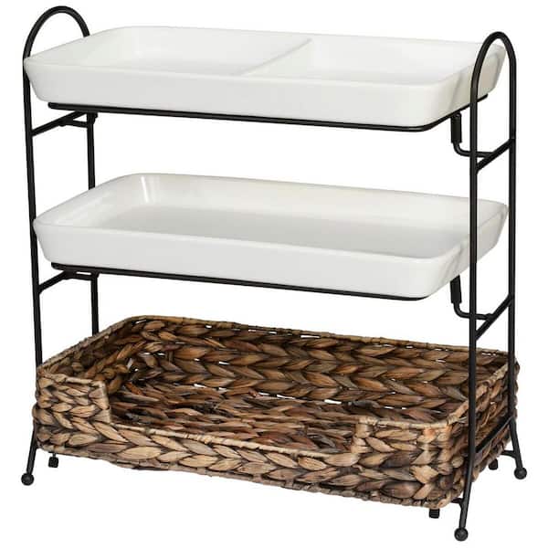 Unbranded CreativeWare Entertainment Collection 'Island Breeze' 3-Tier Buffet Server