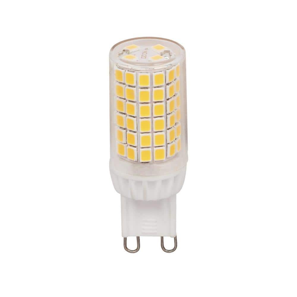 Clear Dimmable G9 LED Bi-pin Light Bulbs, 10-Pack