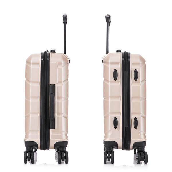 DUKAP Sense Lightweight Hardside Spinner Luggage 20 in. Carry-On