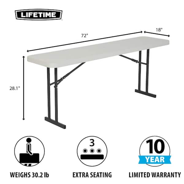 Lifetime 6-Foot Folding Table (Commercial)