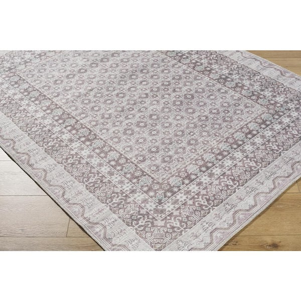 Livabliss x Our PNW Home Tan 5 ft. x 7 ft. Rainier Cottage Indoor Area Rug