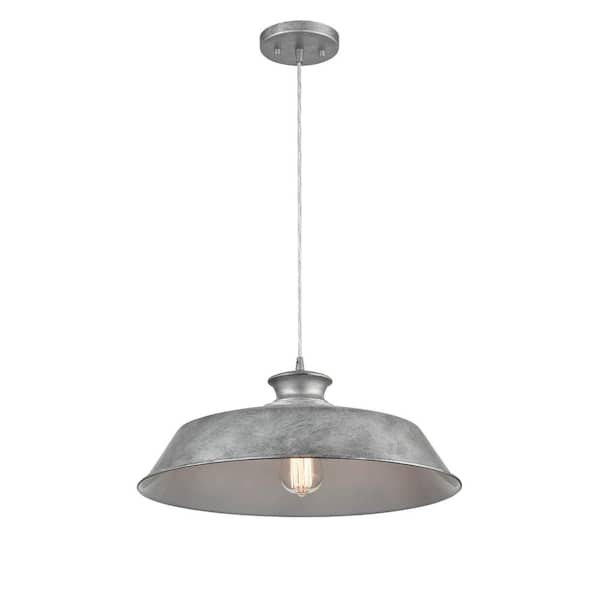 galvanized mini pendant lights