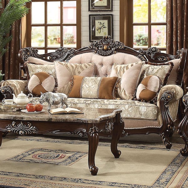 Sofa set best sale with pillows