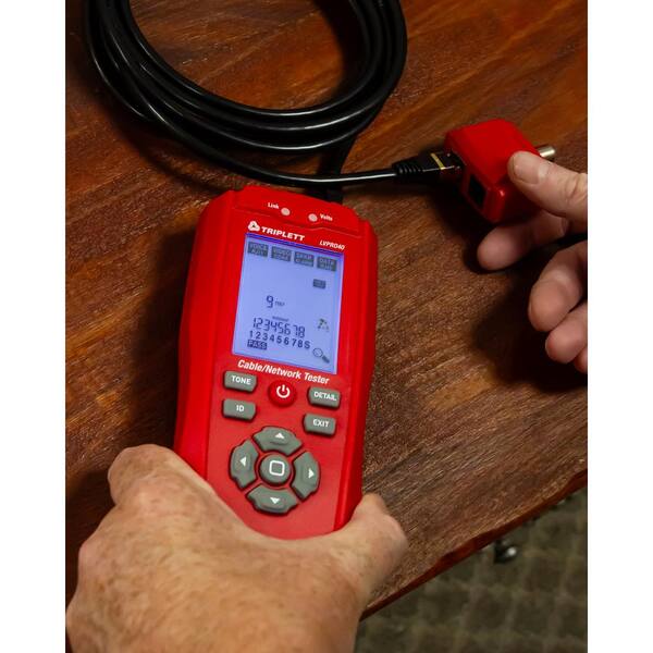 TRIPLETT 10Gb Digital Multifunctional Low Voltage Cable/Network