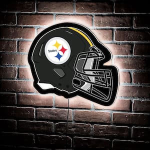 Evergreen Pittsburgh Steelers Round 23 in. Plug-in LED Lighted Sign  8LED3824RD - The Home Depot