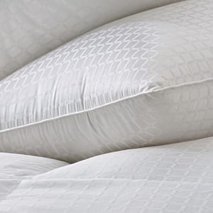 Legends Luxury Royal Extra Firm Density Goose Down King White Pillow