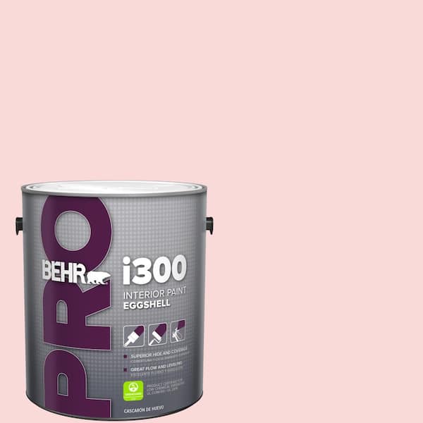 BEHR PRO 1 gal. #140A-2 Coy Pink Eggshell Interior Paint