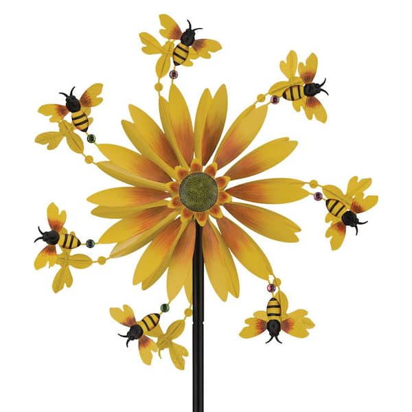 Regal Art & Gift 26 in. Wind Spinner Stake-Bee