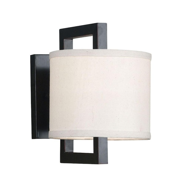 Kenroy Home Endicott 1-Light Oil Rubbed Bronze Wall Sconce