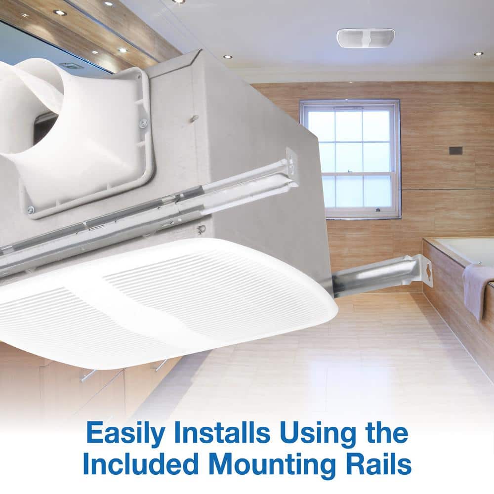 Energy Star White Ceiling Mounted Exhaust Fan
