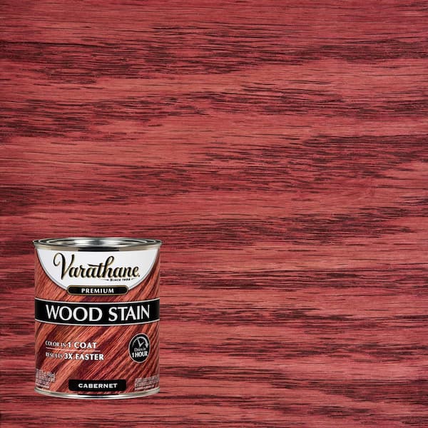 Varathane 1 qt. Cabernet Premium Fast Dry Interior Wood Stain (2-Pack)
