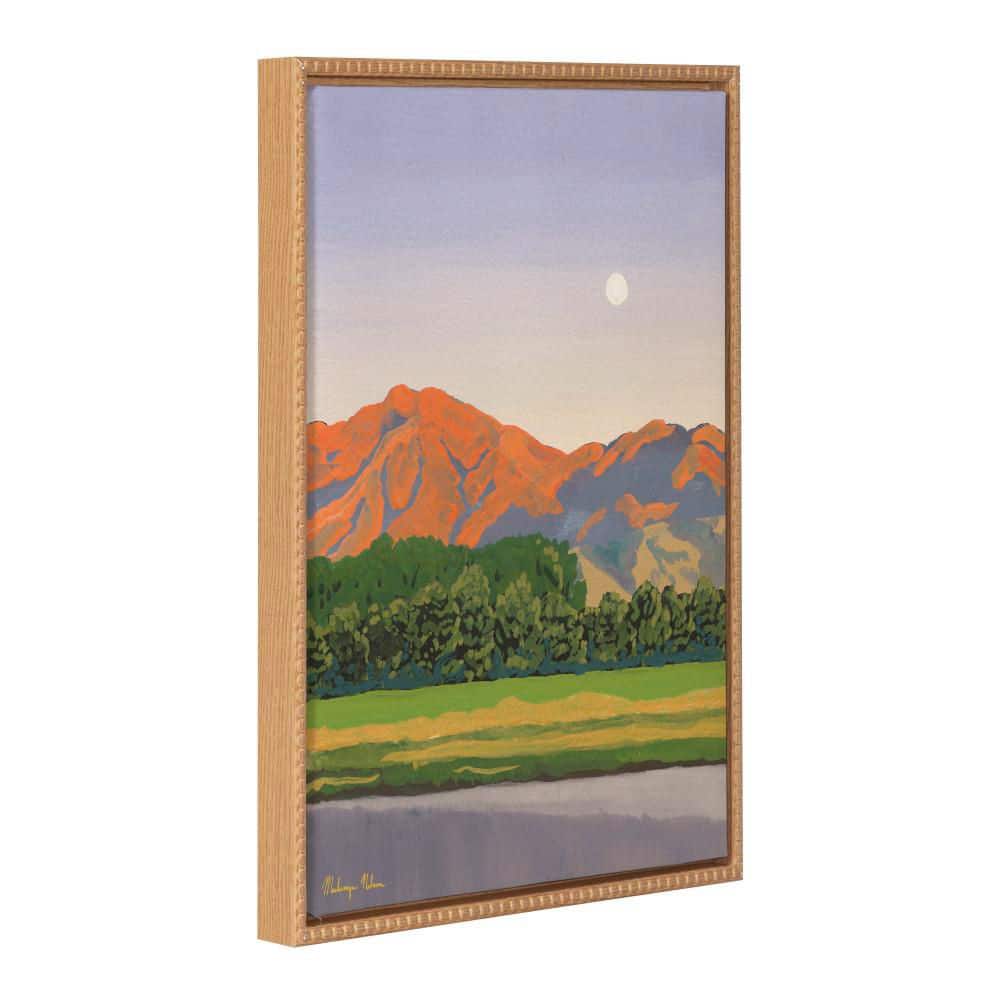"Sylvie ""Moonrise Over Nebo"" by Mackenzie Nelson Landscape Framed Art Print 24 in. x 18 in." price history on PriceWatchPro