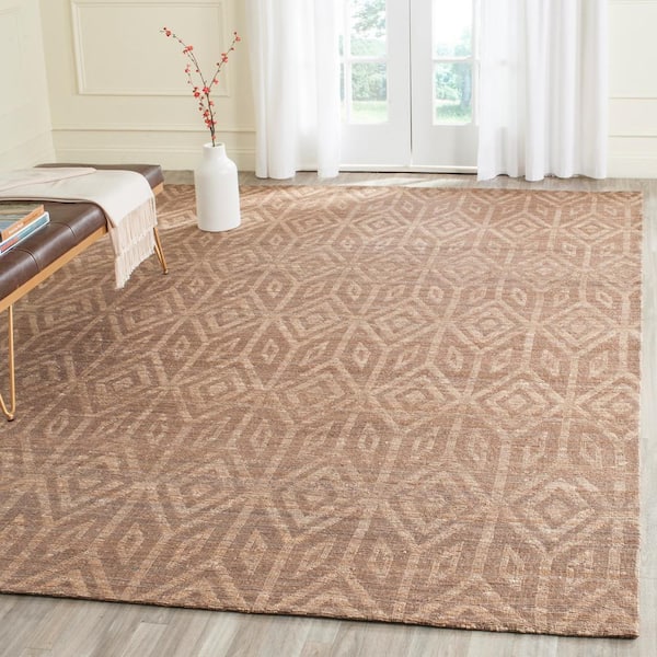 Cape Cod Camel 9 ft. x 12 ft. Geometric Area Rug