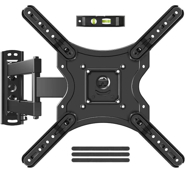 Retractable Full Motion Wall Mount for 26 in. - 60 in. TVs Articulating Swivel Tilt VESA 400 x 400 Max 77 lbs.