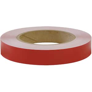 3/4 in. x 50 ft. Self-Adhesive Boat Striping Tape in Red