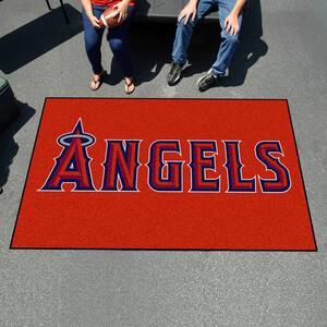 Los Angeles Angels Red 5 ft. x 8 ft. Ulti-Mat Area Rug