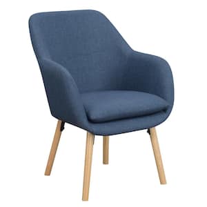 Charlotte Blue Upholstery Arm Chair