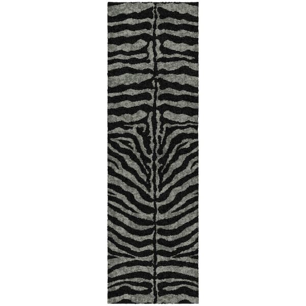 Dream Shag Premium Machine Washable Abstract ADS42 Shadow 2 ft. x 7 ft. Runner Rug