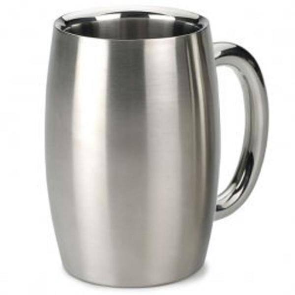 Double Walled Stainless Steel Thermal Mugs (Set of 2)